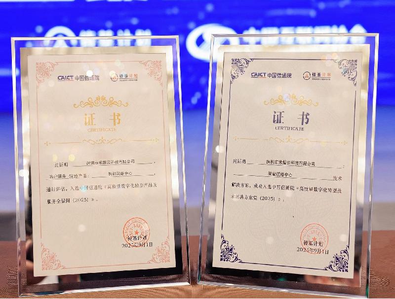 喜讯 | 米糠云再度入选中国信通院数字化转型全景图，再获国家级认证！