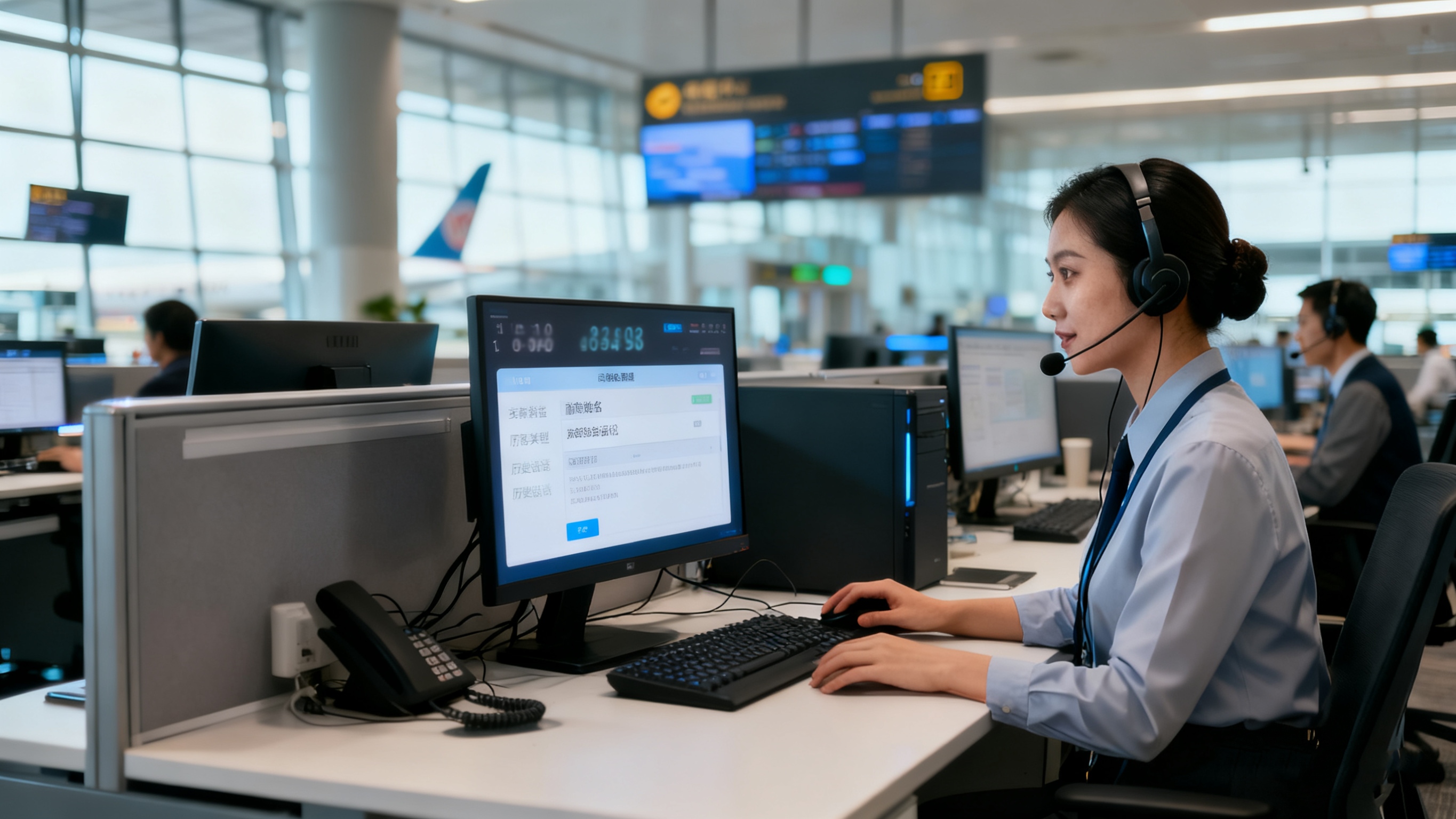 机场呼叫中心