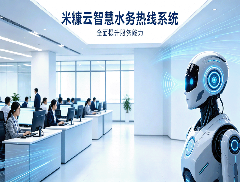 智慧水务热线如何升级？米糠云打造AI驱动的一体化服务平台